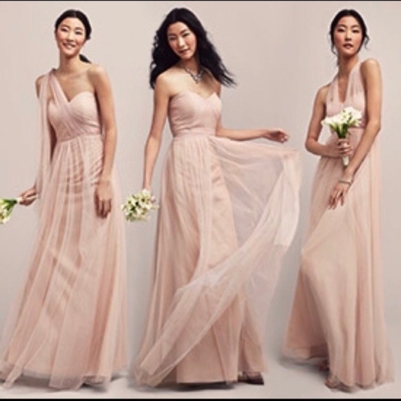 Jenny Yoo: Anabelle Tulle Blush Gown (size 10) - Picture 4 of 7